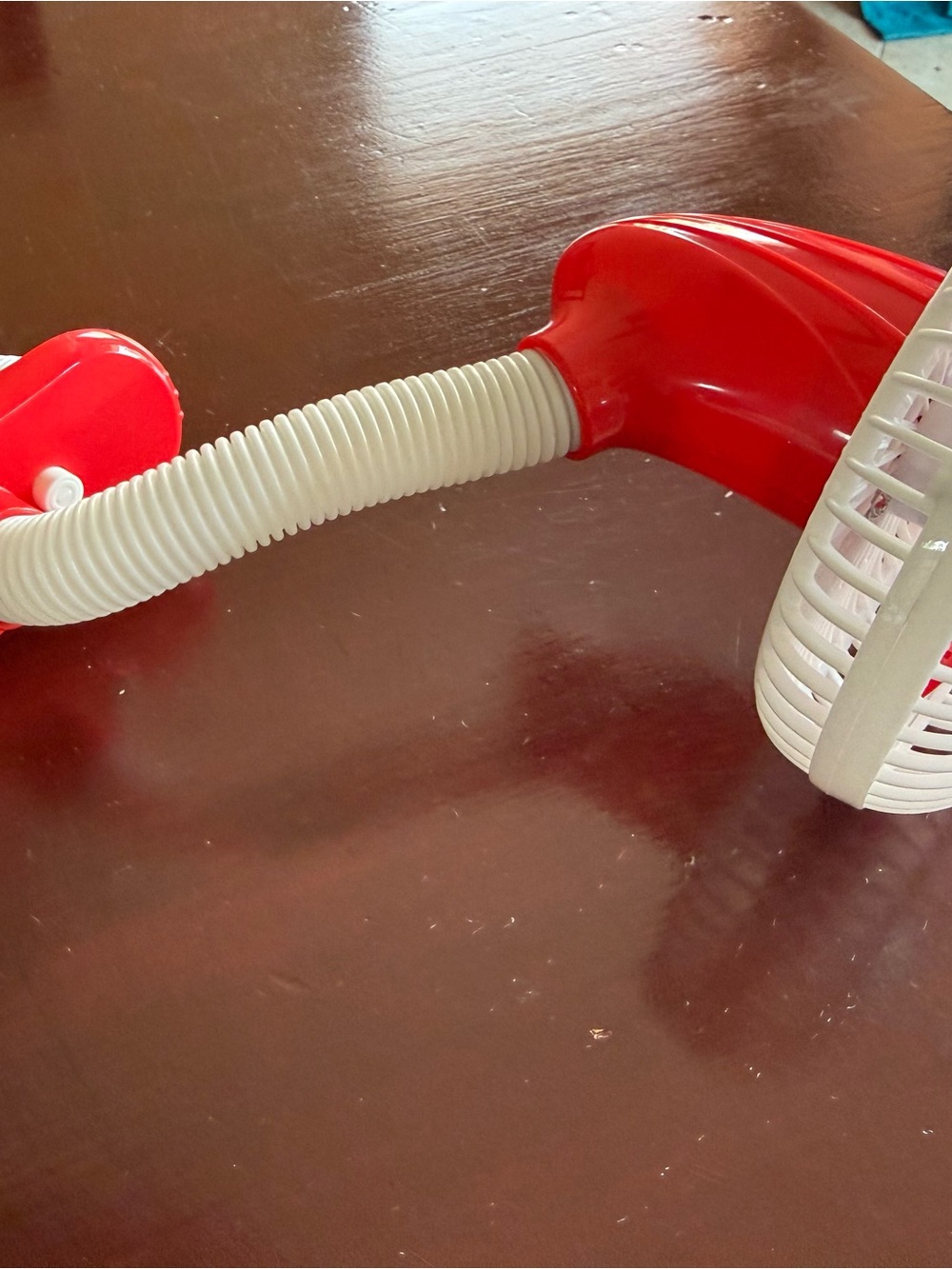 Sesame Street Elmo Portable Red and White Clip-On Fan
